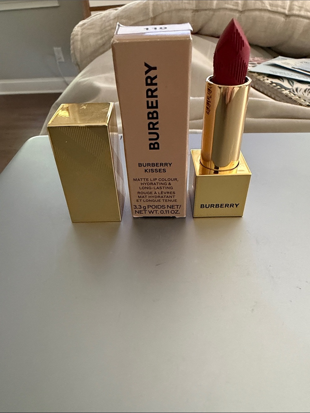 Burberry Matte Russet (93) Lipstick - maroon/Red